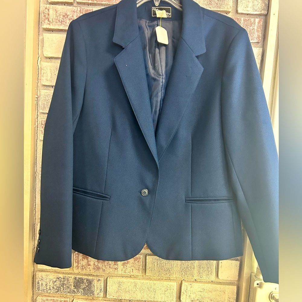 🛍️ Haberdasbery ladies 14 blue blazer